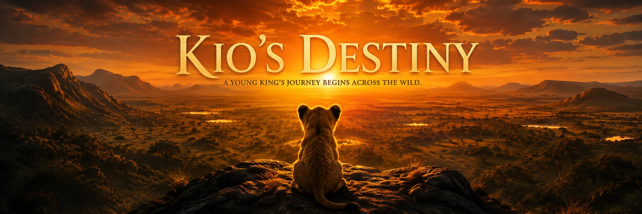 Kio's Destiny: a young king's journey begins across the wild